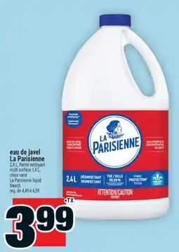 Super C eau de javel La Parisienne / La Parisienne liquid bleach offer