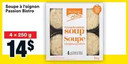 Super C SOUPE À L'OIGNON | PASSION BISTRO offer