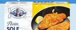 Giant Tiger High Liner frozen sole fillets offer