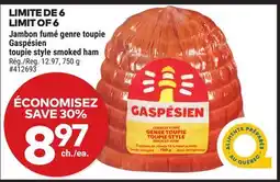 Giant Tiger Gaspésien toupie style smoked ham offer