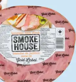 Giant Tiger Gold Label sausages or boneless ham steak offer