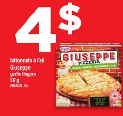 Maxi BÂTONNETS À L'AIL GIUSEPPE | GARLIC FINGERS, 317 G offer