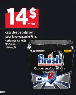 Maxi CAPSULES DE DÉTERGENT POUR LAVE-VAISSELLE FINISH, 30-55 UN offer