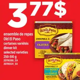Maxi ENSEMBLE DE REPAS OLD EL PASO | DINNER KIT, 250-510 G offer