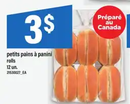 Maxi PETITS PAINS À PANINI ROLLS, 12 UN offer