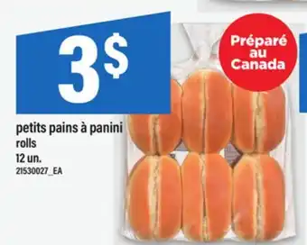 Maxi PETITS PAINS À PANINI ROLLS, 12 UN offer