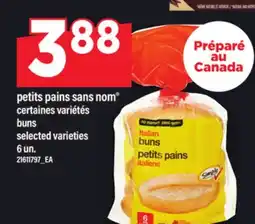 Maxi PETITS PAINS SANS NOM | BUNS, 6 UN offer