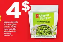 Maxi LÉGUMES SURGELÉS PC BIOLOGIQUE | FROZEN VEGETABLES, 300-500 G offer
