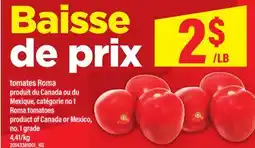 Maxi TOMATES ROMA | ROMA TOMATOES offer