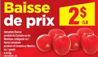 Maxi TOMATES ROMA | ROMA TOMATOES offer