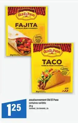 Maxi ASSAISONNEMENT OLD EL PASO, 24 G offer