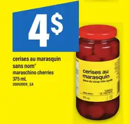 Maxi CERISES AU MARASQUIN SANS NOM | MARASCHINO CHERRIES, 375 ML offer
