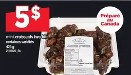 Maxi MINI-CROISSANTS TWO-BITE, 423 G offer
