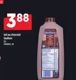Maxi LAIT AU CHOCOLAT QUÉBON, 2 L offer