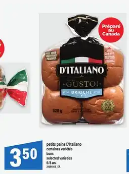 Maxi PETITS PAINS D'ITALIANO | BUNS, 6/8 un offer