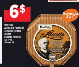 Maxi FROMAGE ALEXIS-DE-PORTNEUF | CHEESE, 125-170 g offer