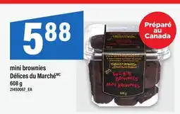 Maxi MINI BROWNIES DÉLICES DU MARCHÉ, 608 G offer