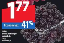 Maxi MÛRES, 170 G offer