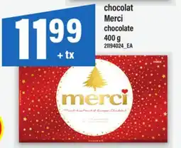 Maxi CHOCOLAT MERCI | CHOCOLATE, 400 G offer