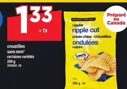 Maxi CROUSTILLES SANS NOM , 200 G offer