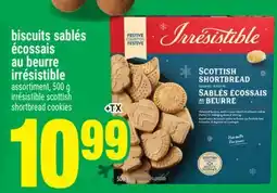 Super C biscuits sablés écossais au beurre irrésistible | irrésistible scottish shortbread cookies offer