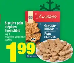 Super C BISCUITS PAIN D'ÉPICES IRRÉSISTIBLE | IRRÉSISTIBLE GINGERBREAD COOKIES offer