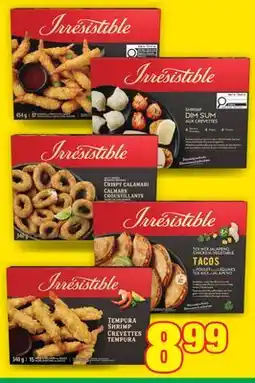 Super C HORS-D'OEUVRE IRRÉSISTIBLE | IRRÉSISTIBLE HORS D'OEUVRE offer