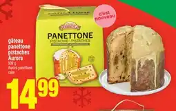 Super C gâteau panettone pistaches Aurora | Aurora panettone cake offer