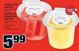 Super C ANANAS ÉVIDÉ SUN RICH | SUN RICH CORED PINEAPPLE offer