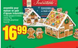 Super C ENSEMBLE POUR MAISON EN PAIN D'ÉPICES IRRÉSISTIBLE | IRRÉSISTIBLE GINGERBREAD HOUSE KIT offer