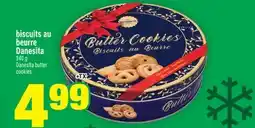 Super C BISCUITS AU BEURRE DANESITA | DANESITA BUTTER COOKIES offer