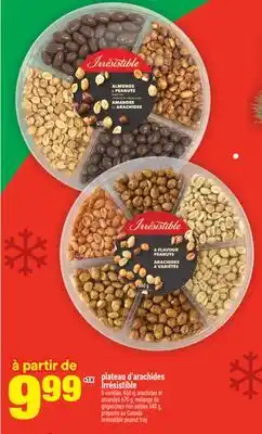 Super C plateau d'arachides Irrésistible | Irrésistible peanut tray offer