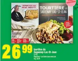 Super C tourtière du Saguenay-Lac-St-Jean | Saguenay–Lac-Saint-Jean meat pie offer