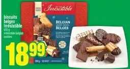 Super C biscuits belges Irrésistible | Irrésistible belgian cookies offer