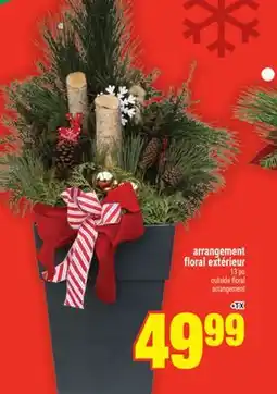 Super C arrangement floral extérieur | outside floral arrangement offer