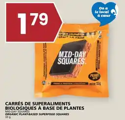 Rachelle-Bery Grocery MID-DAY SQUARES ORGANIC PLANT-BASED SUPERFOOD SQUARES offer