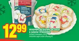 Super C ensemble de biscuits au sucre à colorier Irrésistible | Irrésistible sugar cookie colouring kit offer