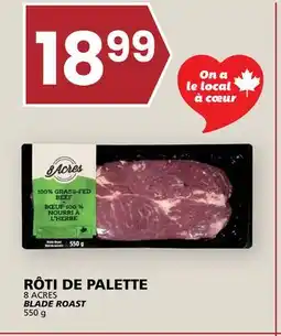 Rachelle-Bery Grocery 8 ACRES BLADE ROAST offer