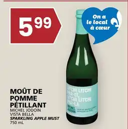 Rachelle-Bery Grocery MICHEL JODOIN VISTA BELLA SPARKLING APPLE MUST offer