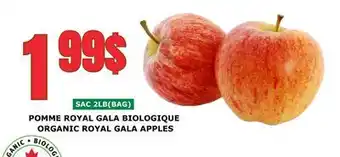 Marches Tau POMME ROYAL GALA BIOLOGIQUE offer
