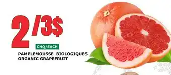 Marches Tau PAMPLEMOUSSE BIOLOGIQUES offer