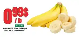 Marches Tau BANANES BIOLOGIQUES offer