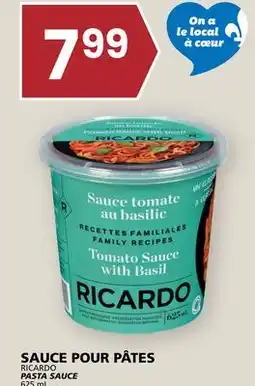 Rachelle-Bery Grocery RICARDO PASTA SAUCE offer