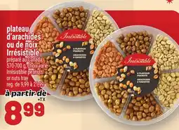 Metro PLATEAU D'ARACHIDES OU DE NOIX IRRÉSISTIBLE | IRRÉSISTIBLE PEANUTS OR NUTS TRAY offer