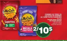 Marches Tradition McCAIN FROZEN FRIED POTATO OR POTATO PATTIES offer
