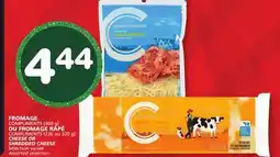 Marches Tradition FROMAGE COMPLIMENTS ) CHEESE OR SHREDDED offer