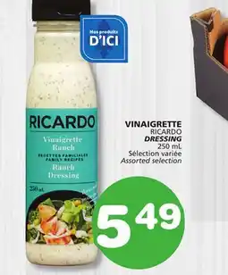 Marches Tradition RICARDO DRESSING offer