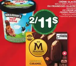 Marches Tradition BEN & JERRY'S (473 mL), MAGNUM ICE CREAM OR FROZEN TREATS offer