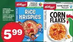 Marches Tradition KELLOGG'S FORMAT FAMILIAL CEREAL OR MEAL REPLACEMENT offer