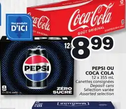 Marches Tradition PEPSI OR COCA COLA offer